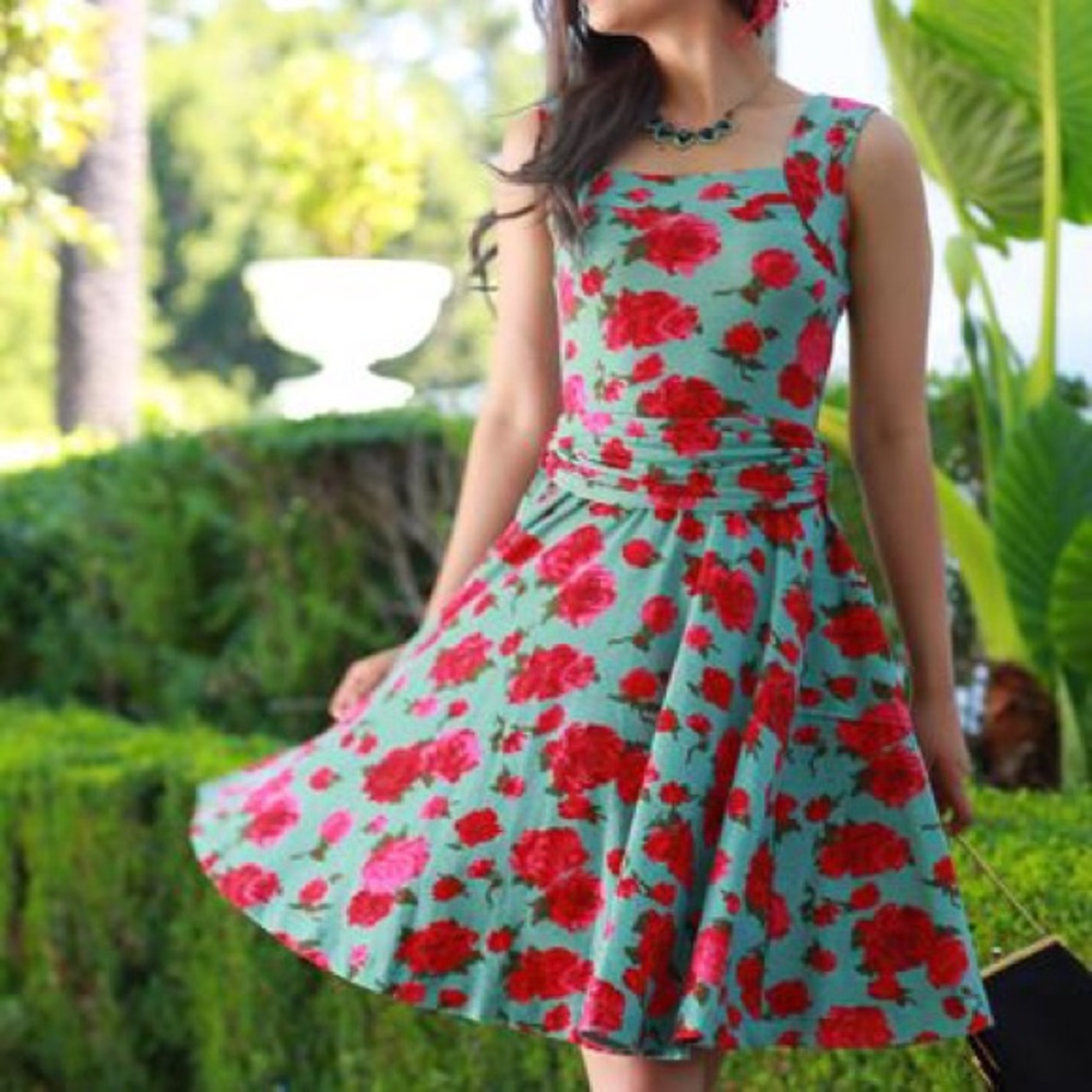 ModCloth Effie’s Heart Roses Dress